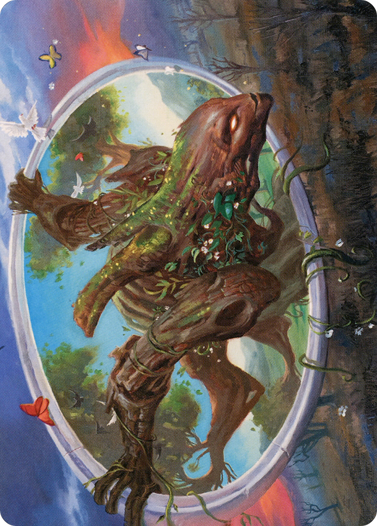 Gaea's Will // Gaea's Will (AMH2-038) - Modern Horizons 2 Art Series (Borderless)
