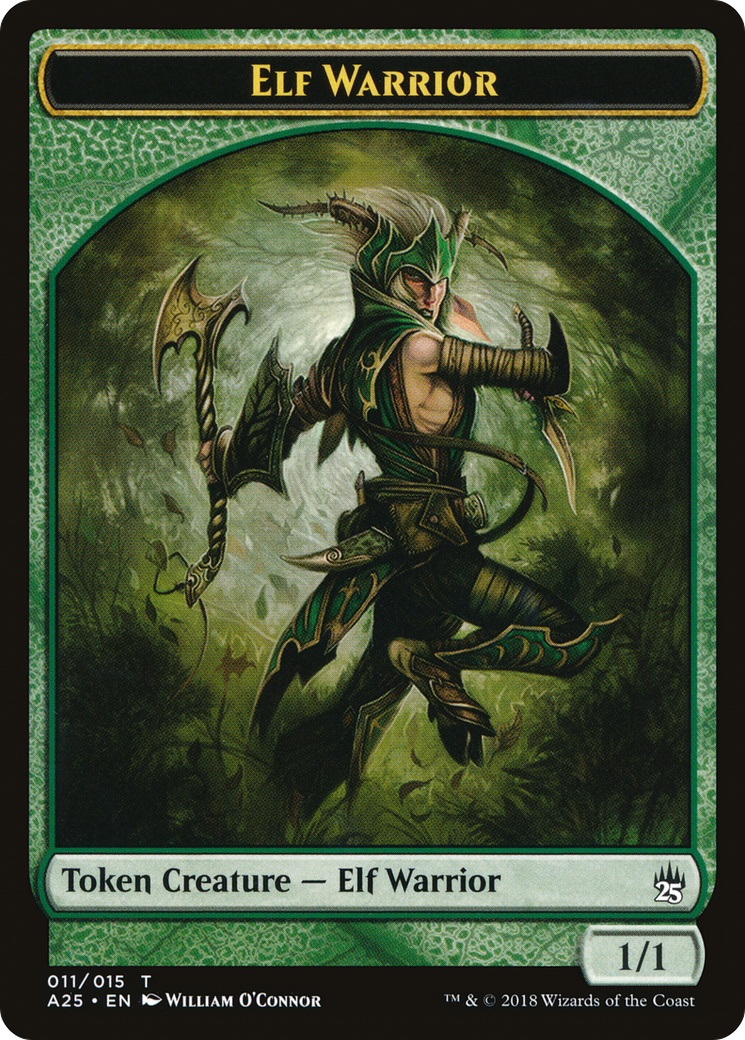 Elf Warrior (TA25-011) - Masters 25 Tokens