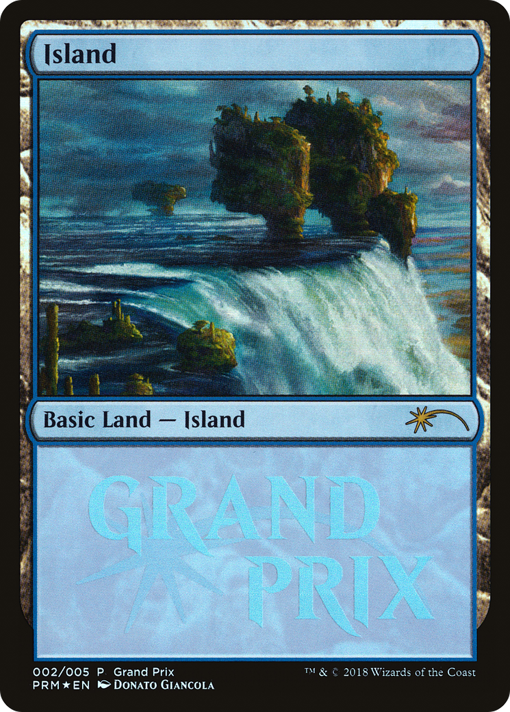 Island (PGPX-2018B) - Grand Prix Promos Foil