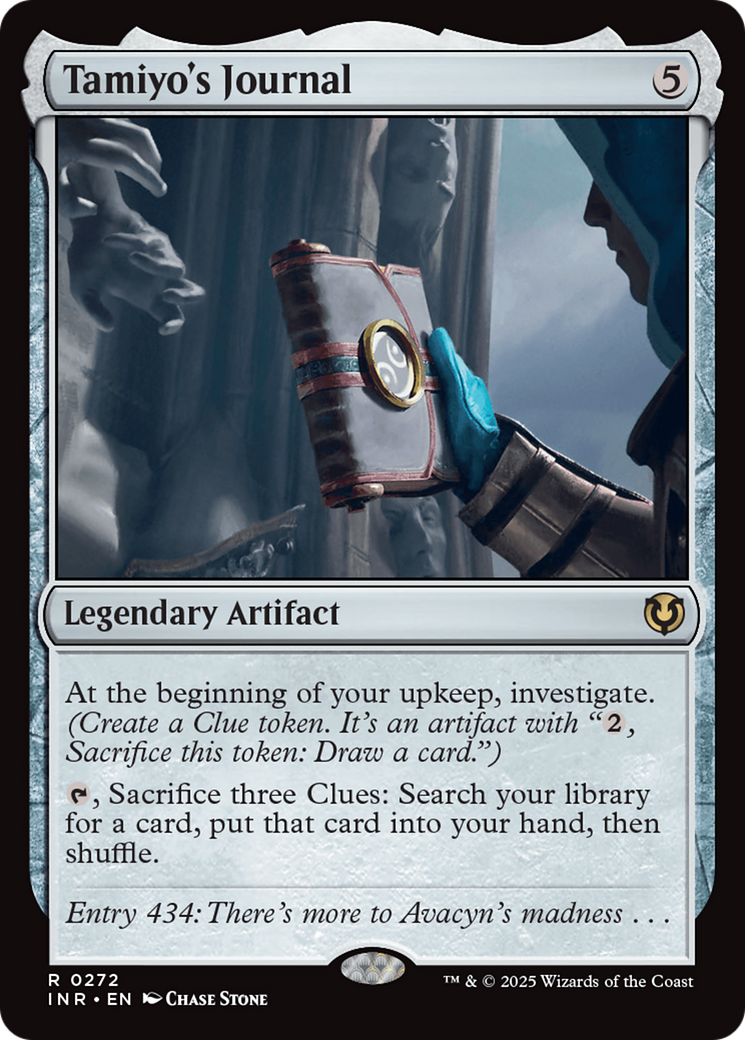 Tamiyo's Journal (-272) - Innistrad Remastered - Premium MTG Single from Wizards of the Coast - Just $0.85! Shop now at Game Crave Tournament Store