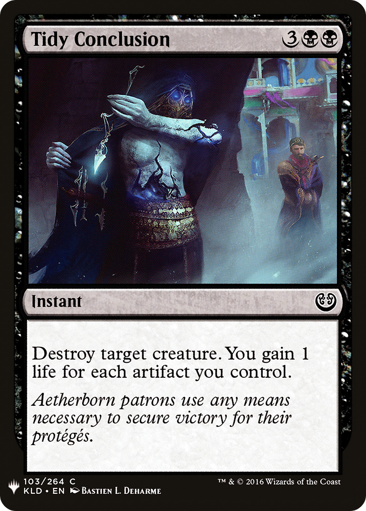 Tidy Conclusion (MB1-794) - Mystery Booster