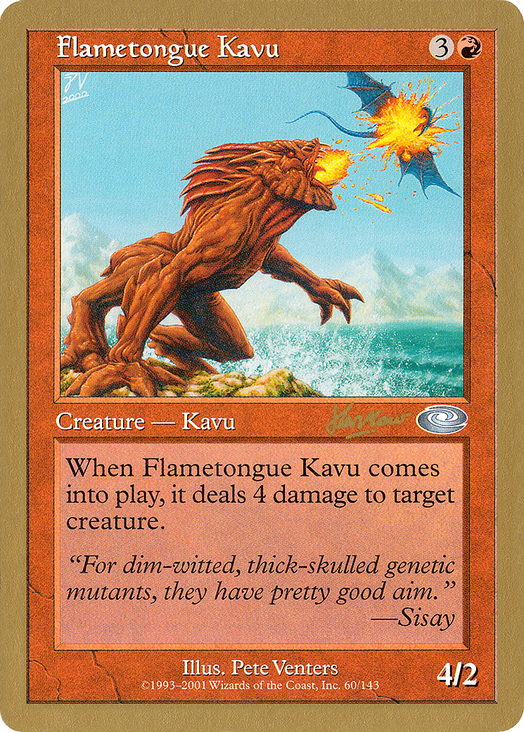 Flametongue Kavu (WC02-SHH60) - World Championship Decks 2002