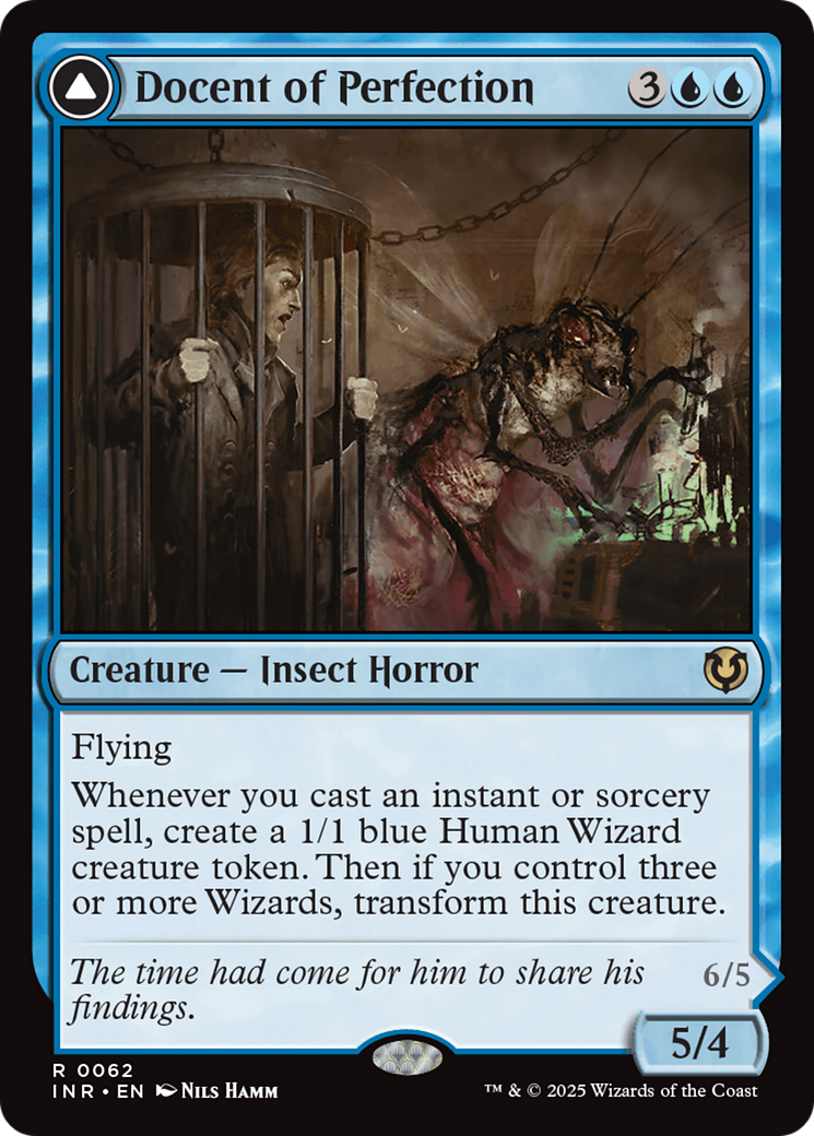 Docent of Perfection (-062) - Innistrad Remastered - Premium MTG Single from Wizards of the Coast - Just $0.25! Shop now at Game Crave Tournament Store