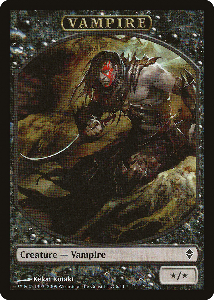Vampire (TZEN-006) - Zendikar Tokens