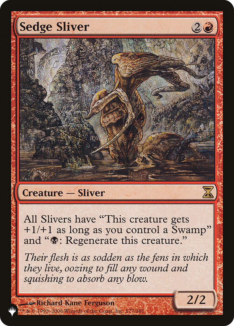 Sedge Sliver (PLIST-152) - The List