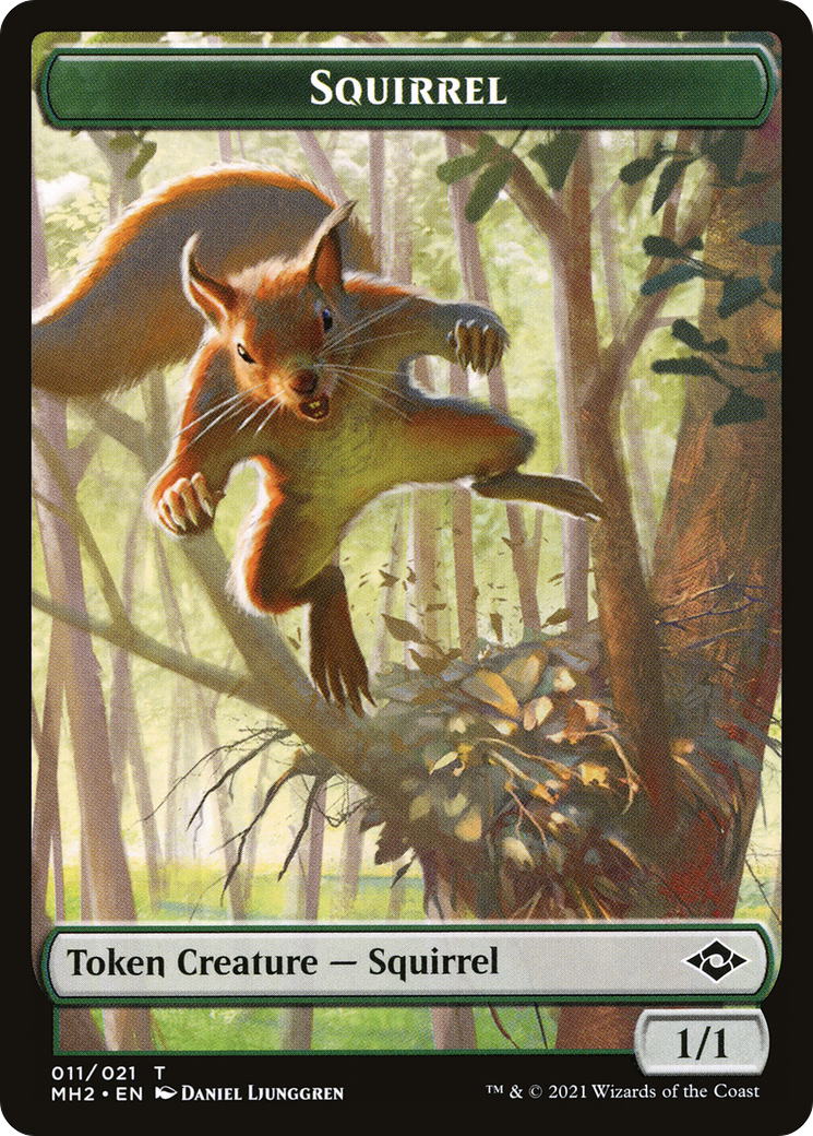 Squirrel (TMH2-011) - Modern Horizons 2 Tokens