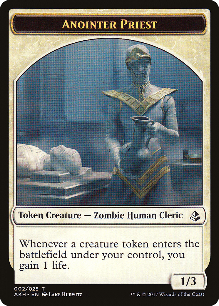 Anointer Priest (TAKH-002) - Amonkhet Tokens