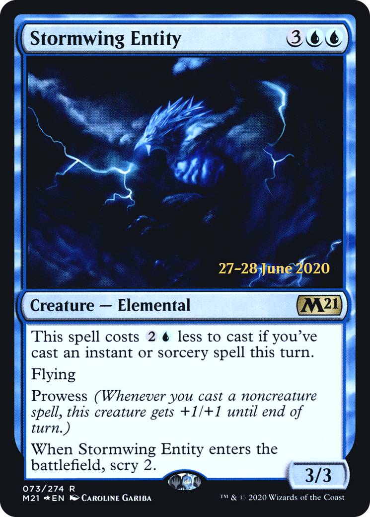 Stormwing Entity (PM21-73S) - Core Set 2021 Promos Foil