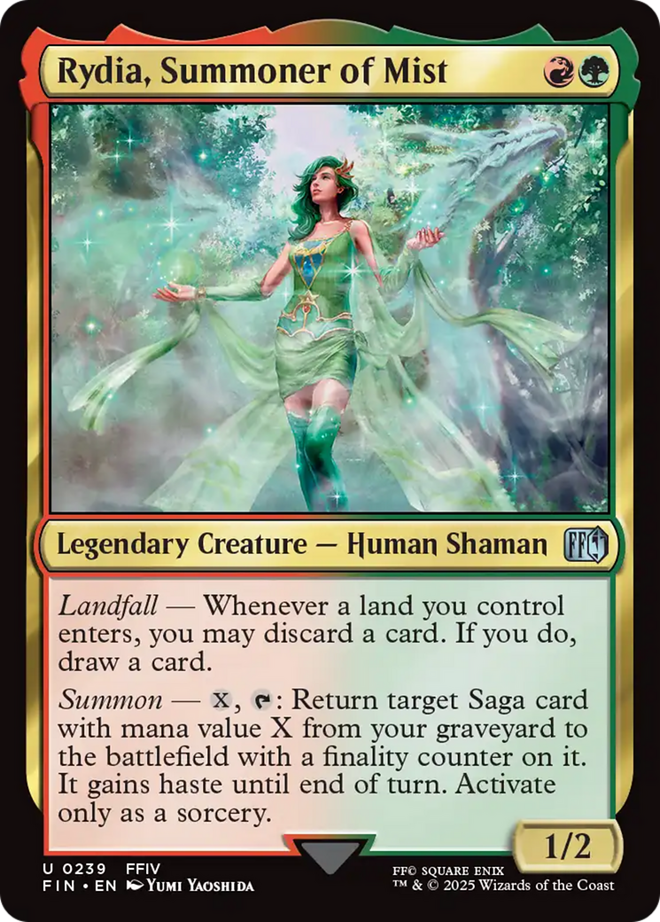 Game Crave Tournament Store - Rydia, Summoner of Mist (FIN-239)