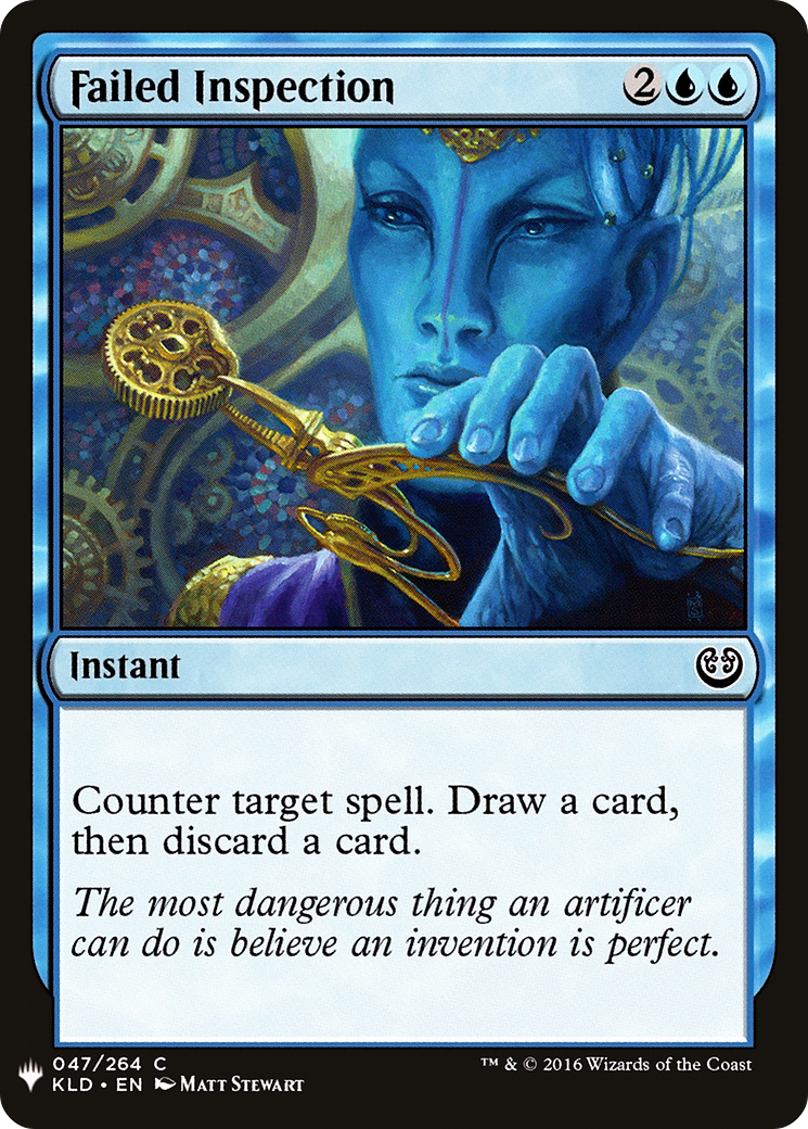 Failed Inspection (MB1-374) - Mystery Booster
