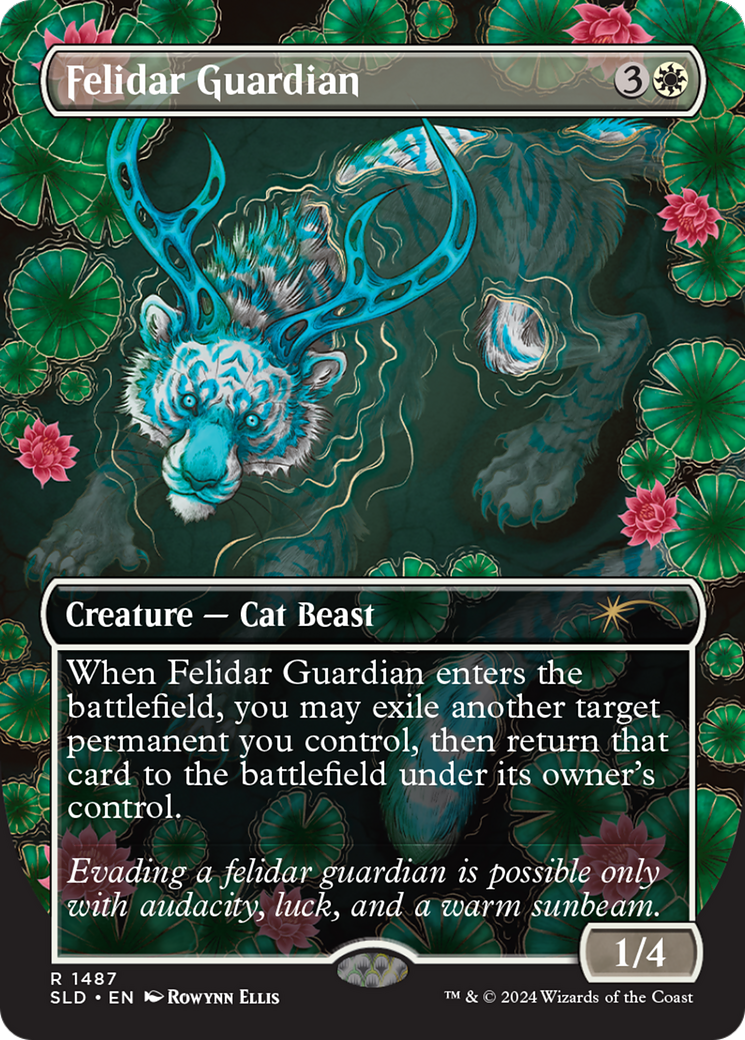 Felidar Guardian (SLD-1487) - Secret Lair Drop - Premium MTG Single from Wizards of the Coast - Just $21.86! Shop now at Game Crave Tournament Store