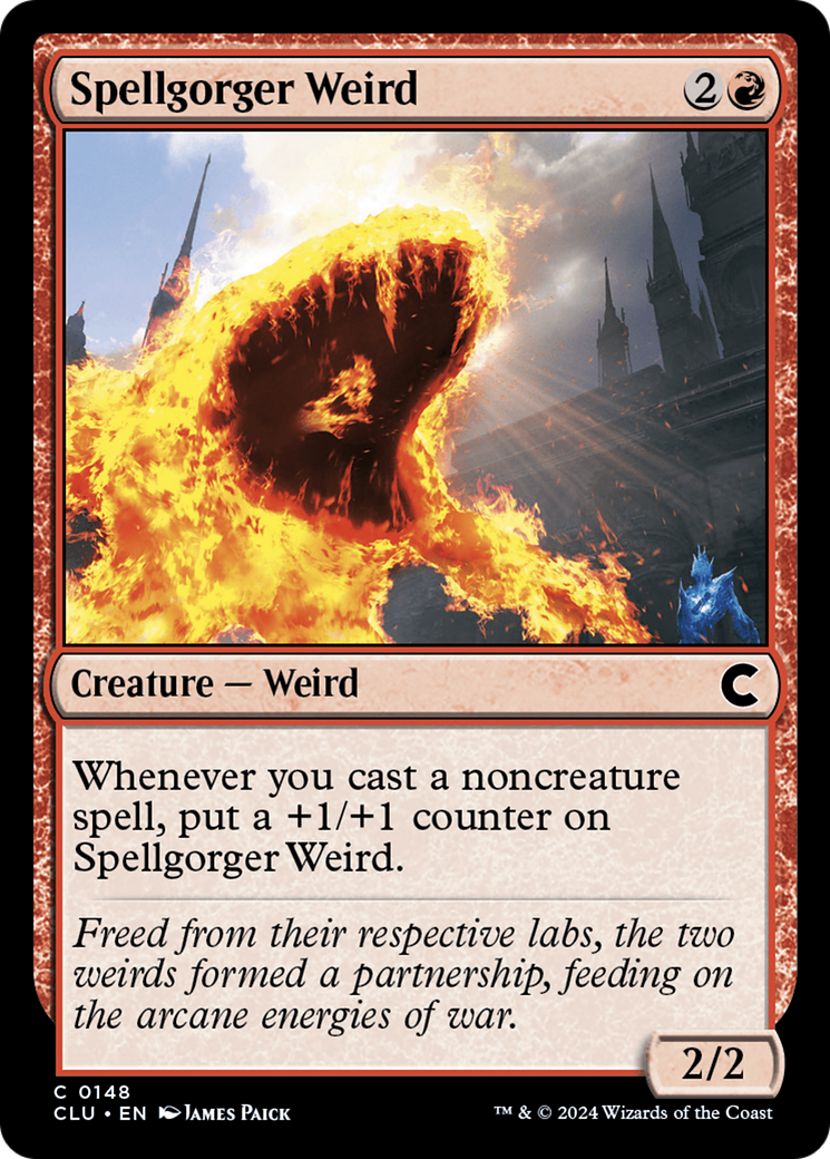 Spellgorger Weird (CLU-148) - Ravnica: Clue Edition - Premium MTG Single from Wizards of the Coast - Just $0.26! Shop now at Game Crave Tournament Store