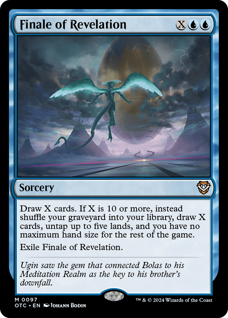 Finale of Revelation (OTC-097) - Outlaws of Thunder Junction Commander - Premium MTG Single from Wizards of the Coast - Just $0.25! Shop now at Game Crave Tournament Store