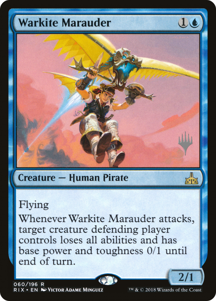 Warkite Marauder (PRIX-60P) - Rivals of Ixalan Promos