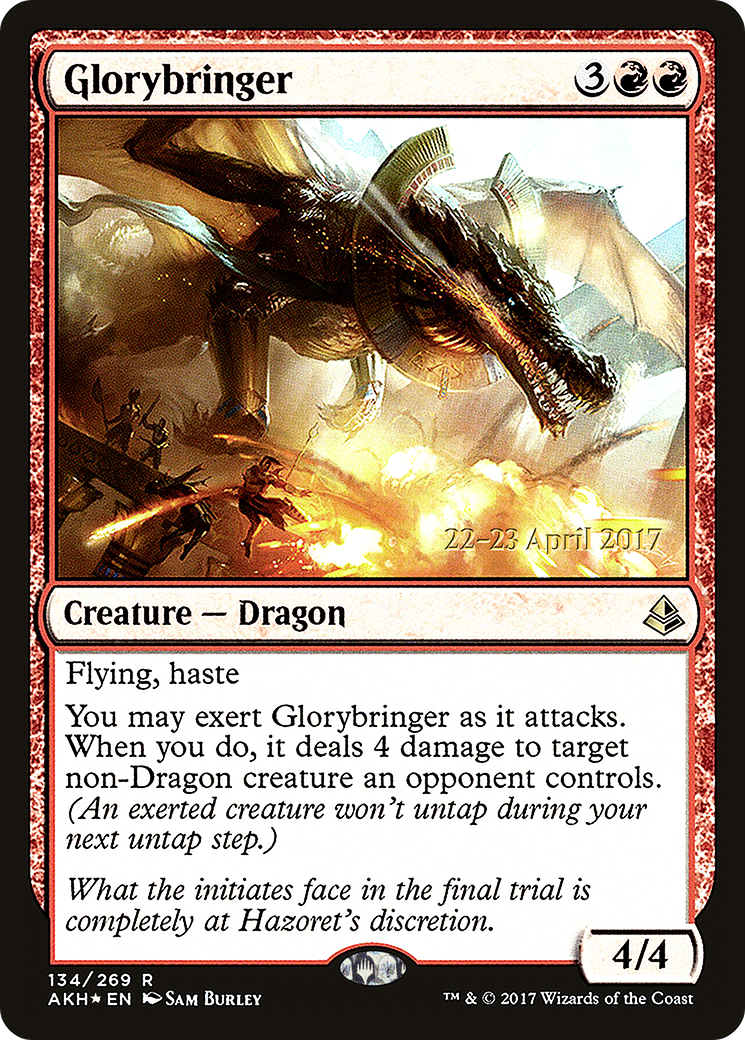 Glorybringer (PAKH-134S) - Amonkhet Promos Foil