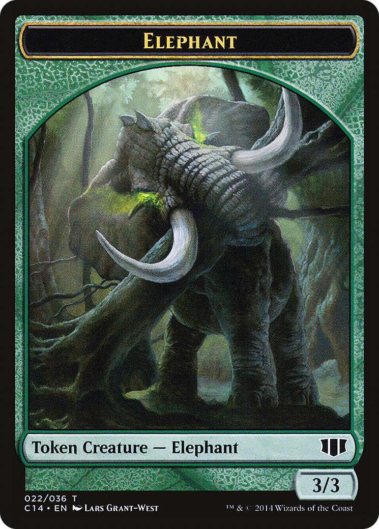 Elephant (TC14-022) - Commander 2014 Tokens