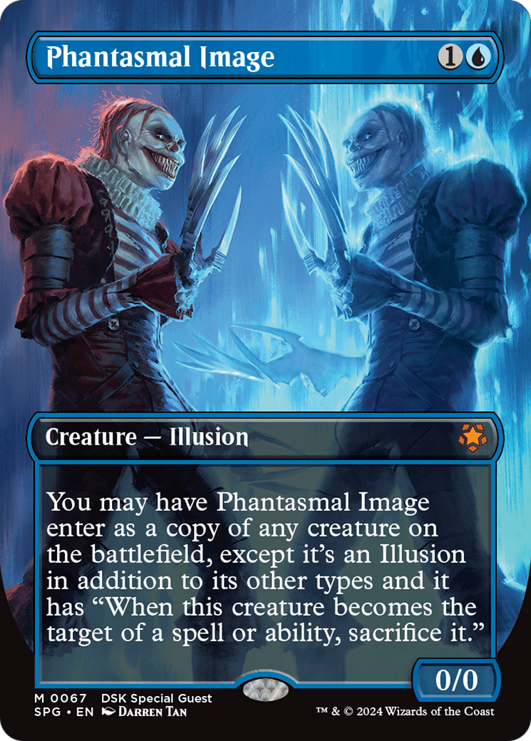 Phantasmal Image (SPG-067) - Special Guests (Borderless) Foil - Premium MTG Single from Wizards of the Coast - Just $17.37! Shop now at Game Crave Tournament Store