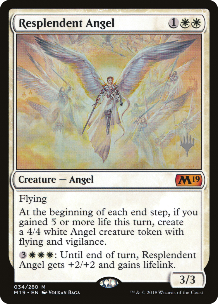 Resplendent Angel (PM19-34P) - Core Set 2019 Promos
