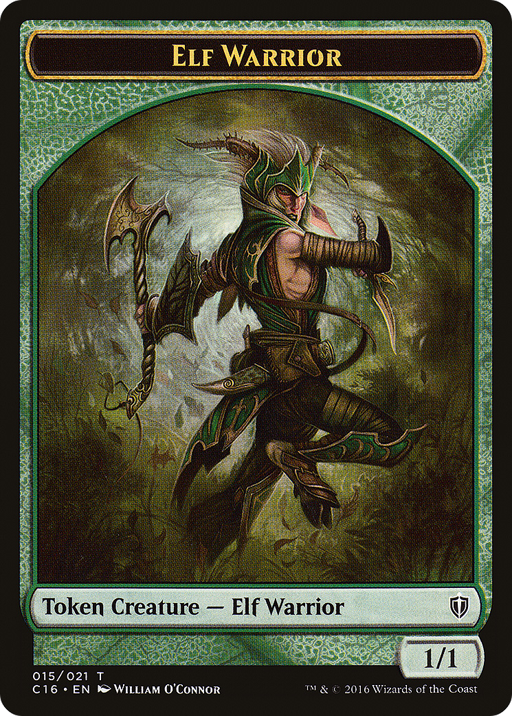 Elf Warrior (TC16-015) - Commander 2016 Tokens