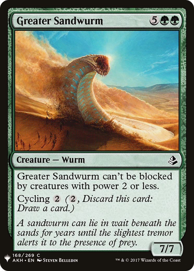 Greater Sandwurm (MB1-1227) - Mystery Booster