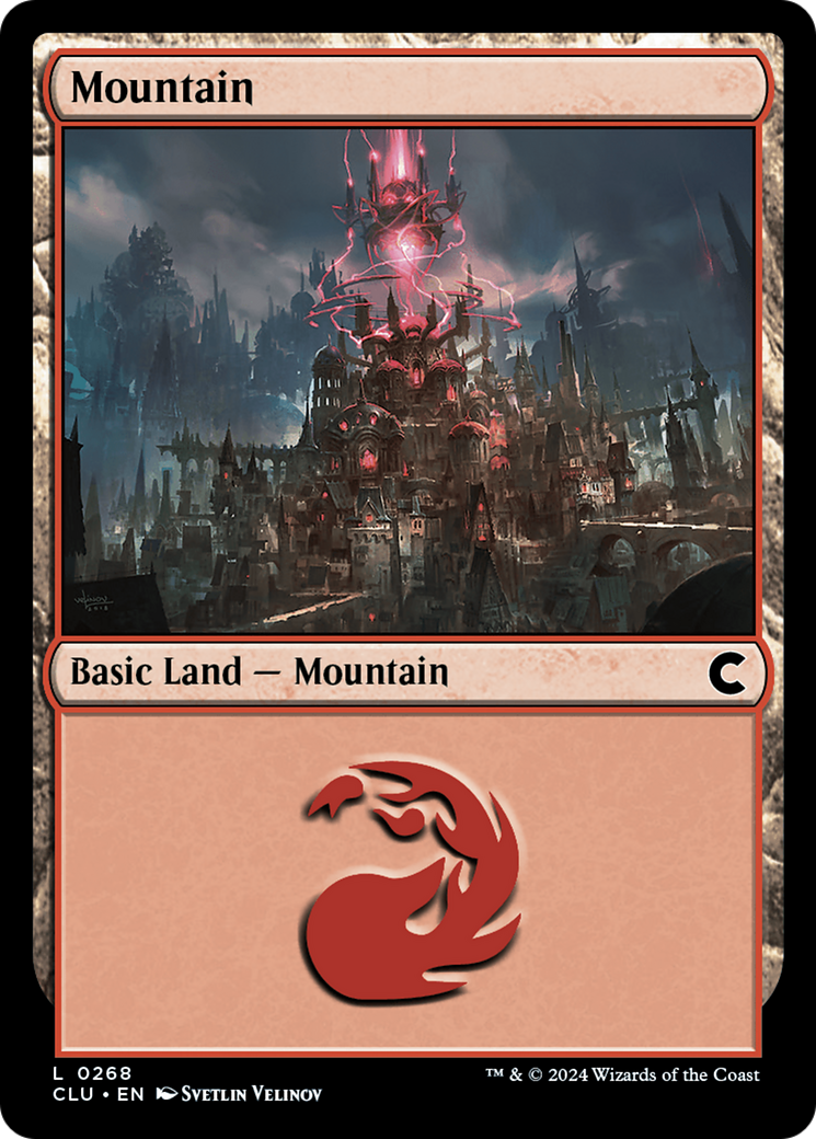 Mountain (CLU-268) - Ravnica: Clue Edition - Premium MTG Single from Wizards of the Coast - Just $0.25! Shop now at Game Crave Tournament Store