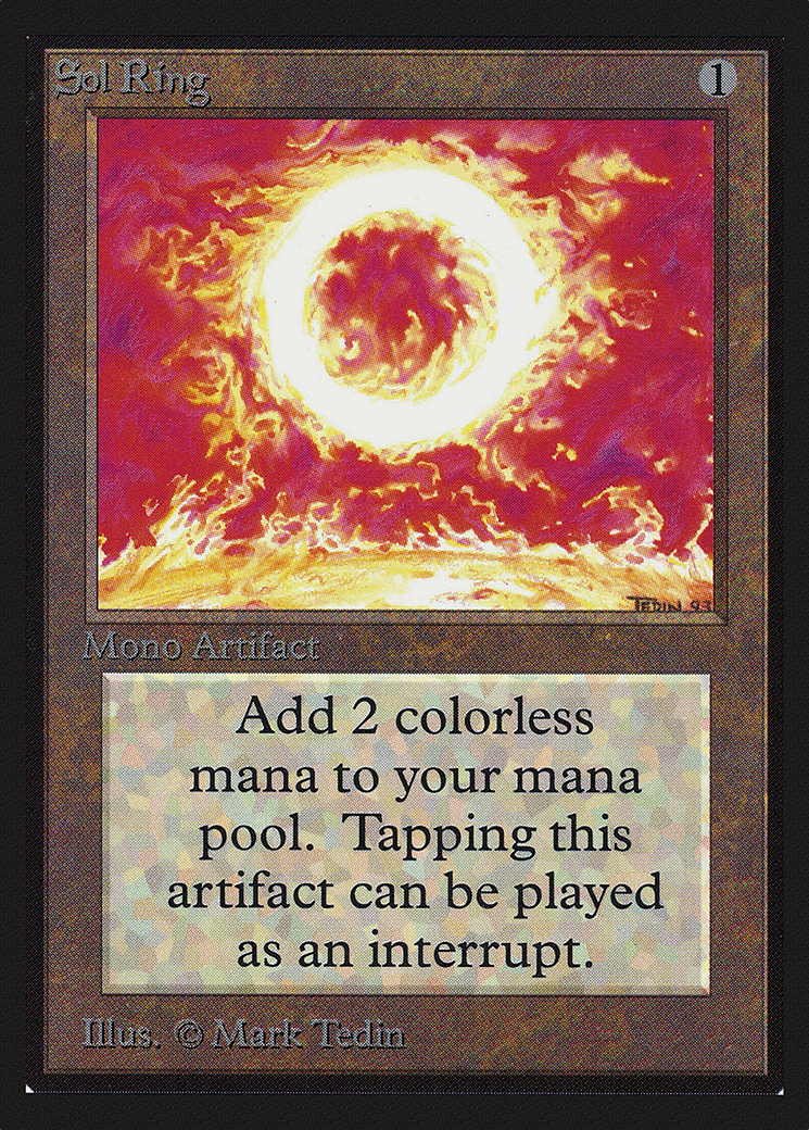 Sol Ring (CEI-270) - Intl. Collectors' Edition