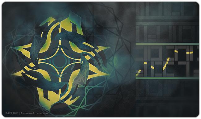 Storm Sigil Playmat - Premium Playmat from Inked Gaming - Just $34.99! Shop now at Game Crave Tournament Store