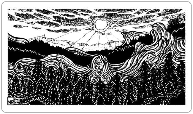 The Goddess Cradle Playmat - Premium Playmat from Inked Gaming - Just $34.99! Shop now at Game Crave Tournament Store