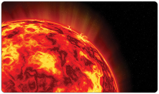 The Rising Red Sun Playmat - Premium Playmat from Inked Gaming - Just $34.99! Shop now at Game Crave Tournament Store