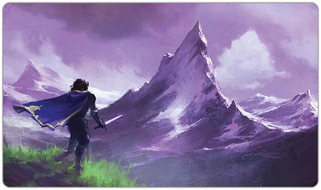 Snowy Mountain the Final Peak Playmat - Premium Playmat from Inked Gaming - Just $34.99! Shop now at Game Crave Tournament Store