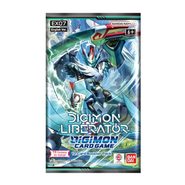 Game Crave Tournament Store - Digimon TCG - Digimon Liberator Booster Pack  [EX-07]