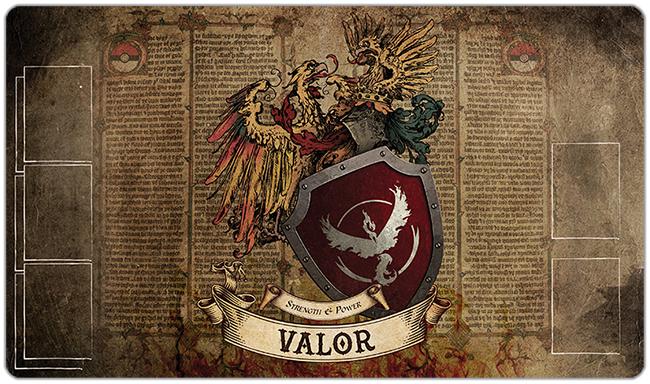 Valor Shield Playmat - Premium Playmat from Inked Gaming - Just $34.99! Shop now at Game Crave Tournament Store