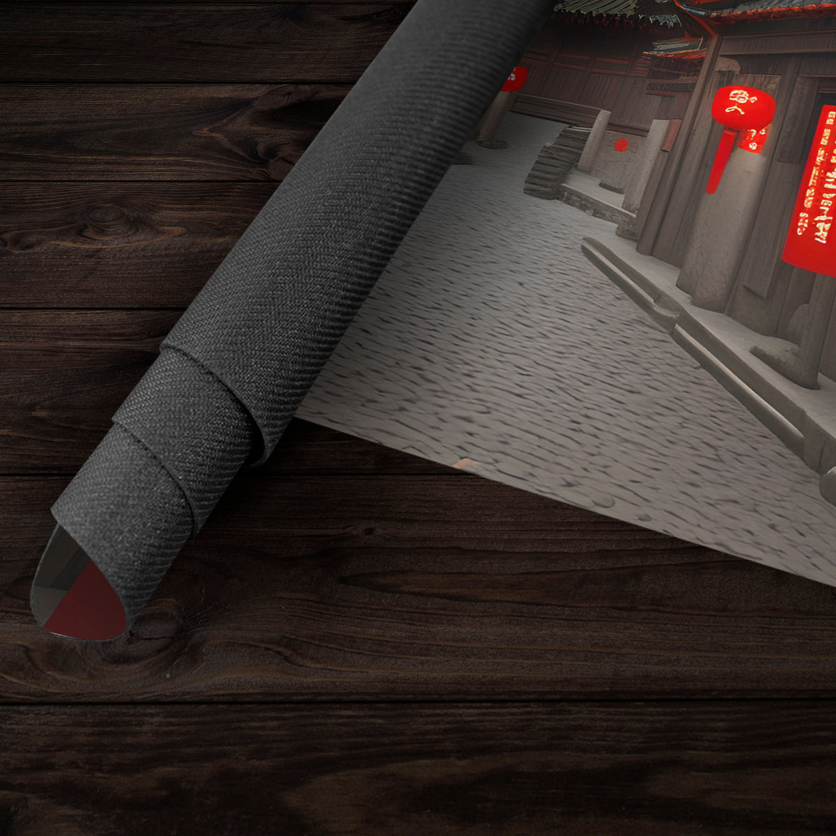 Streets of China Playmat - Premium Playmat from Inked Gaming - Just $34.99! Shop now at Game Crave Tournament Store