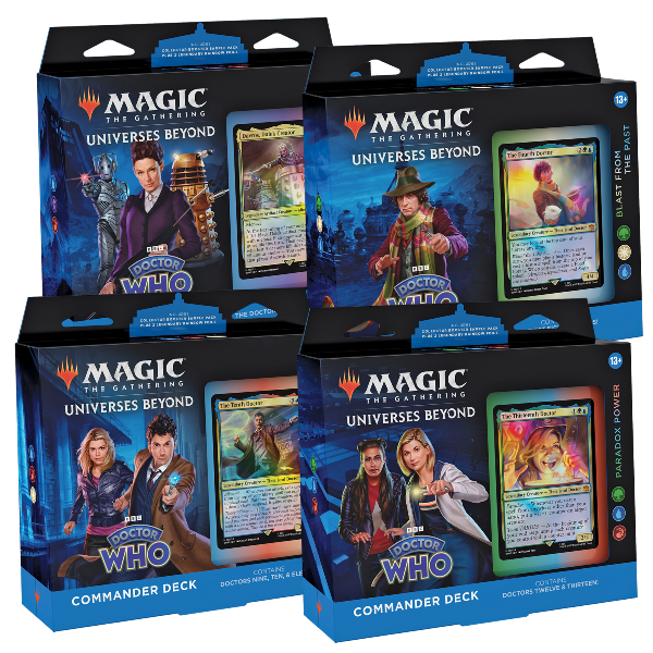 MTG TCG - Doctor Who Commander Deck - Premium MTG Sealed from Wizards of the Coast - Just $59.99! Shop now at Game Crave Tournament Store