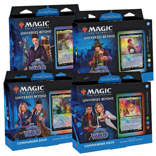 MTG TCG - Doctor Who Commander Deck - Premium MTG Sealed from Wizards of the Coast - Just $59.99! Shop now at Game Crave Tournament Store