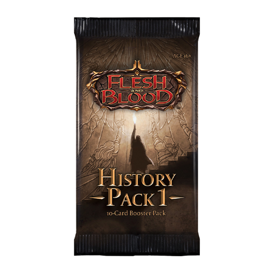Flesh and Blood TCG - History Pack 1 Booster Pack - Premium FAB Sealed from Legend Story Studios - Just $3.99! Shop now at Game Crave Tournament Store