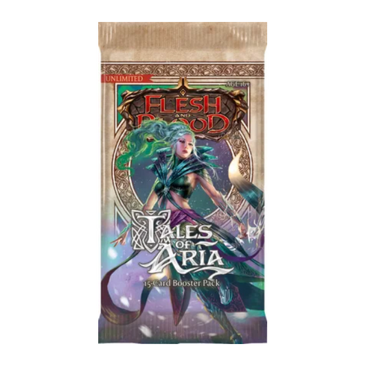 Flesh and Blood TCG - Tales of Aria Unlimited Edition Booster Pack - Premium FAB Sealed from Legend Story Studios - Just $3.99! Shop now at Game Crave Tournament Store