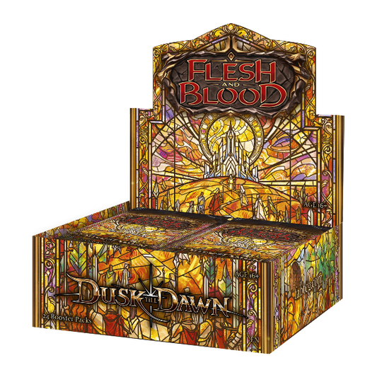 Flesh and Blood TCG - Dusk Till Dawn Booster Box - Premium FAB Sealed from Legend Story Studios - Just $89.99! Shop now at Game Crave Tournament Store