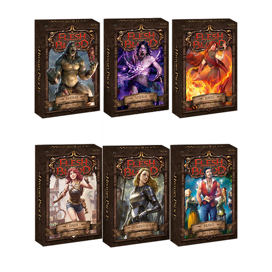 Flesh And Blood TCG - History Pack 1 Blitz Deck - Premium FAB Sealed from Legend Story Studios - Just $11.99! Shop now at Game Crave Tournament Store