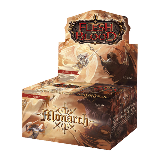 Flesh And Blood TCG - Monarch Booster Box (Unlimited Edition) - Premium FAB Sealed from Legend Story Studios - Just $89.99! Shop now at Game Crave Tournament Store