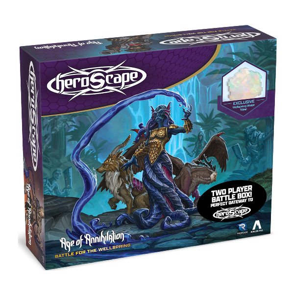 Heroscape - Battle for the Wellspring Battle Box - Premium Heroscape Sealed from Renegade Games Studios - Just $44.99! Shop now at Game Crave Tournament Store