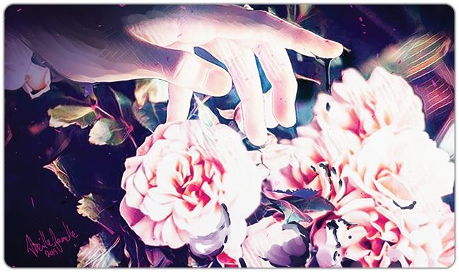 White Mana Playmat - Premium Playmat from Inked Gaming - Just $34.99! Shop now at Game Crave Tournament Store