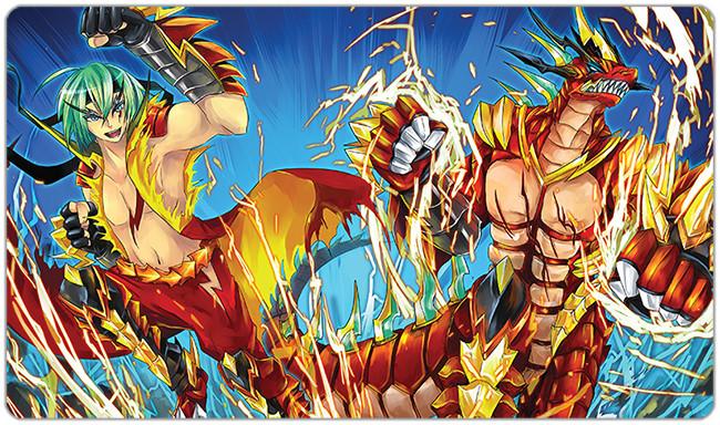 Thunder Bros Playmat - Premium Playmat from Inked Gaming - Just $34.99! Shop now at Game Crave Tournament Store