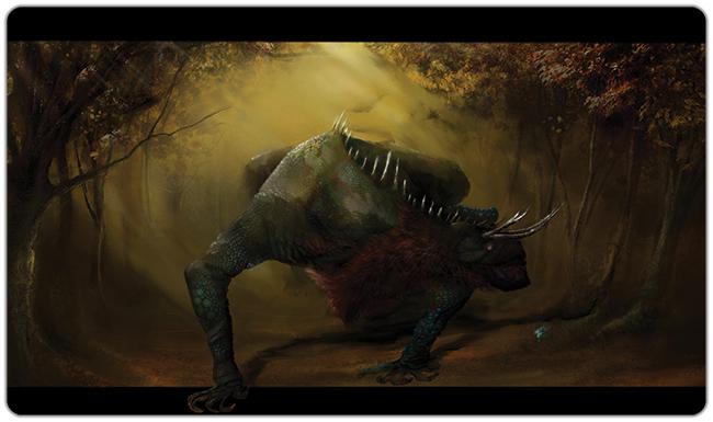 The Basilisk Playmat - Premium Playmat from Inked Gaming - Just $34.99! Shop now at Game Crave Tournament Store