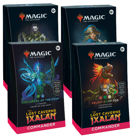 MTG TCG - The Lost Caverns of Ixalan Commander Deck - Premium MTG Sealed from WizKids - Just $44.99! Shop now at Game Crave Tournament Store