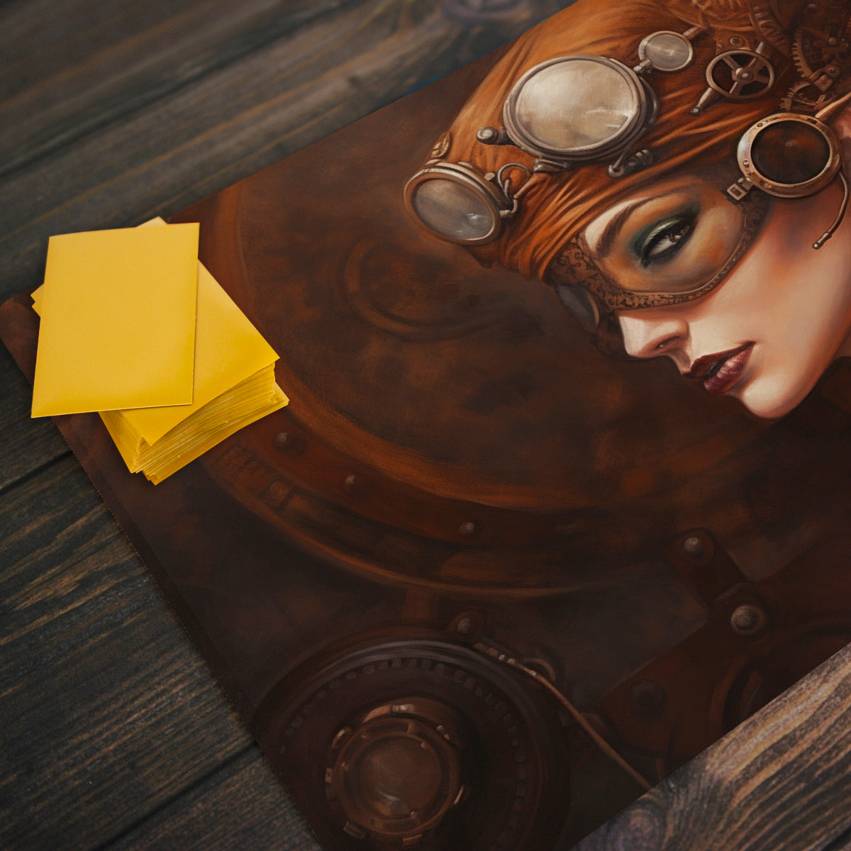 Steampunk Side Eye Playmat - Premium Playmat from Inked Gaming - Just $34.99! Shop now at Game Crave Tournament Store