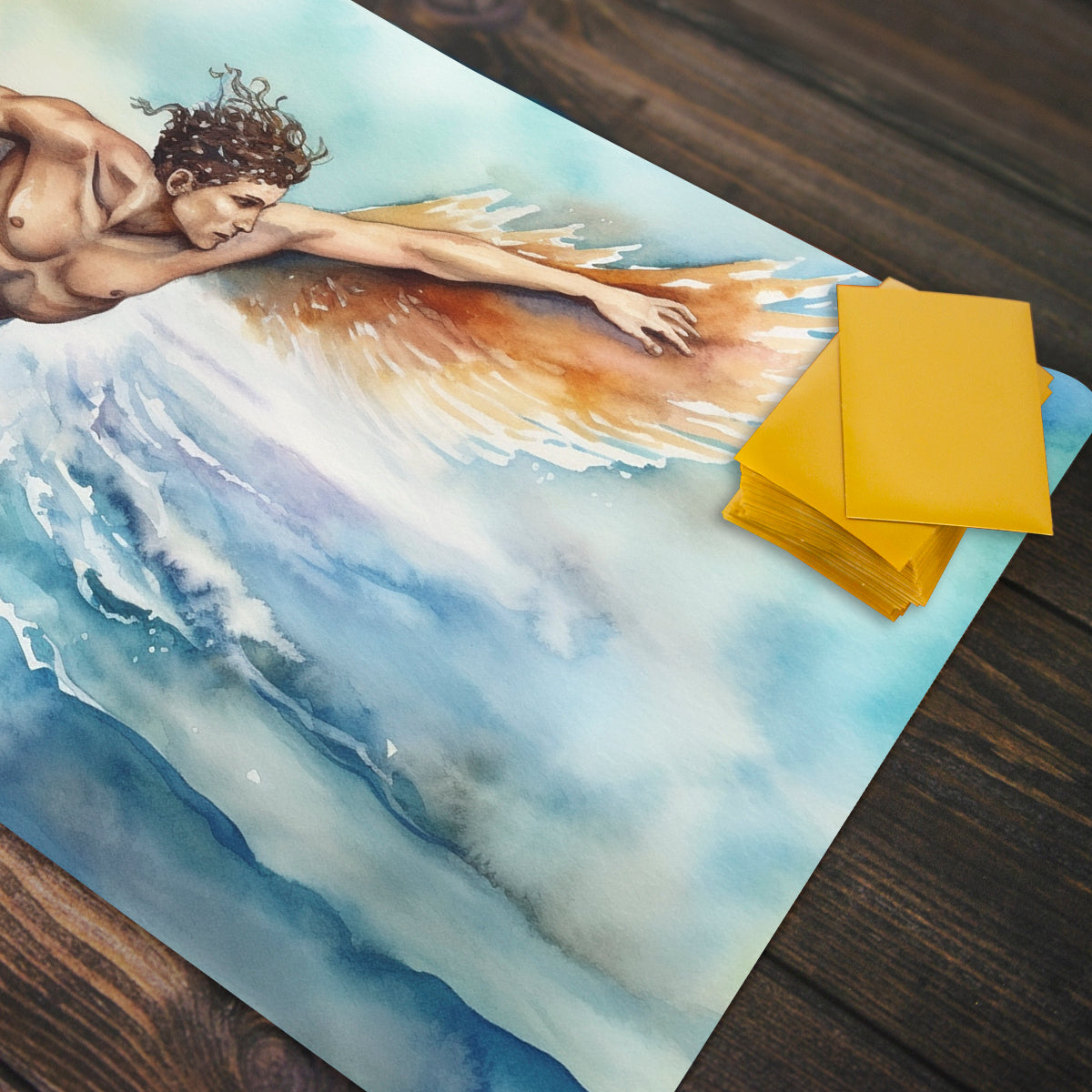 The Fall of Icarus Playmat - Premium Playmat from Inked Gaming - Just $34.99! Shop now at Game Crave Tournament Store