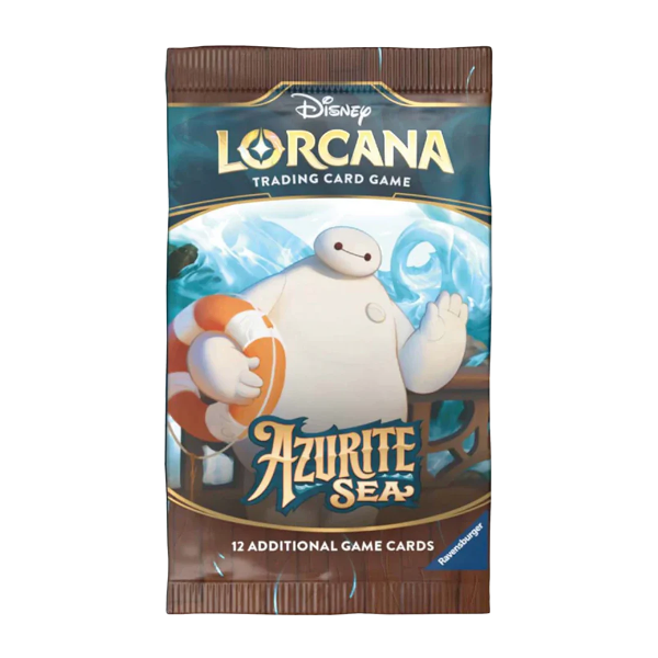 Lorcana TCG - Azurite Sea Booster Pack - Premium Lorcana Sealed from Ravensburger - Just $5.99! Shop now at Game Crave Tournament Store