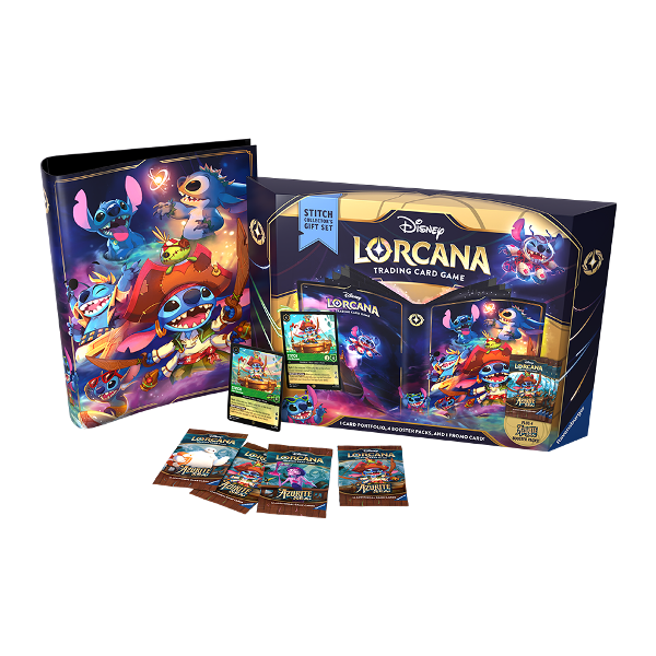 Lorcana TCG - Azurite Sea Stitch Collector’s Gift Set - Premium Lorcana Sealed from Ravensburger - Just $49.99! Shop now at Game Crave Tournament Store
