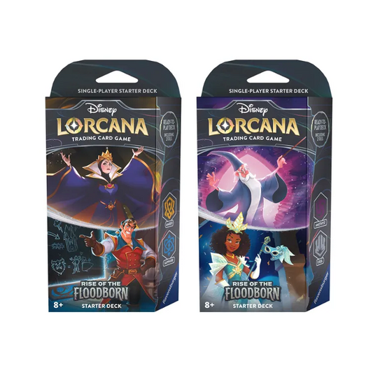 Lorcana TCG - Rise of the Floodborn Starter Deck - Premium Lorcana Sealed from Ravensburger - Just $19.99! Shop now at Game Crave Tournament Store